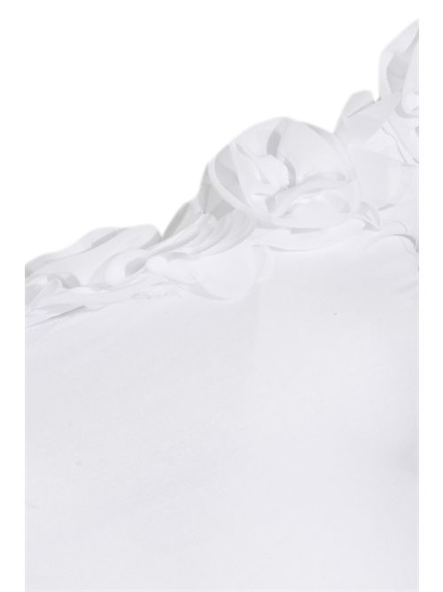 T-shirt roselline in misto cotone e viscosa Cocco NO SECRETS | 261NS079COCCO